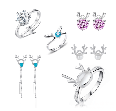 OMON推出2019“一鹿有你”的系列珠宝首饰