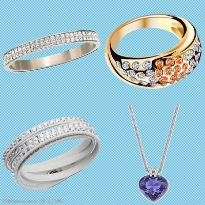 首饰手绘图片素材