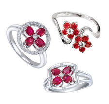 产品图片 周大福 绝色 系列红宝石戒指 周大福 chowtaifook 产品频道