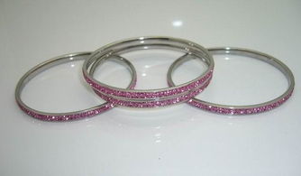 粉红水晶手镯图片,粉红水晶手镯高清图片 东莞市欧博五金制品厂,