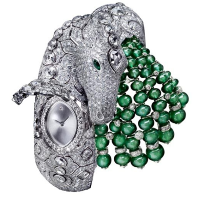 充满异域风情的卡地亚高级珠宝腕表欣赏